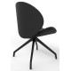 Revive Upholstered Retro Lounge Chair With Pyramid Base